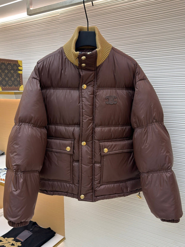 Brown Puffer Jacket