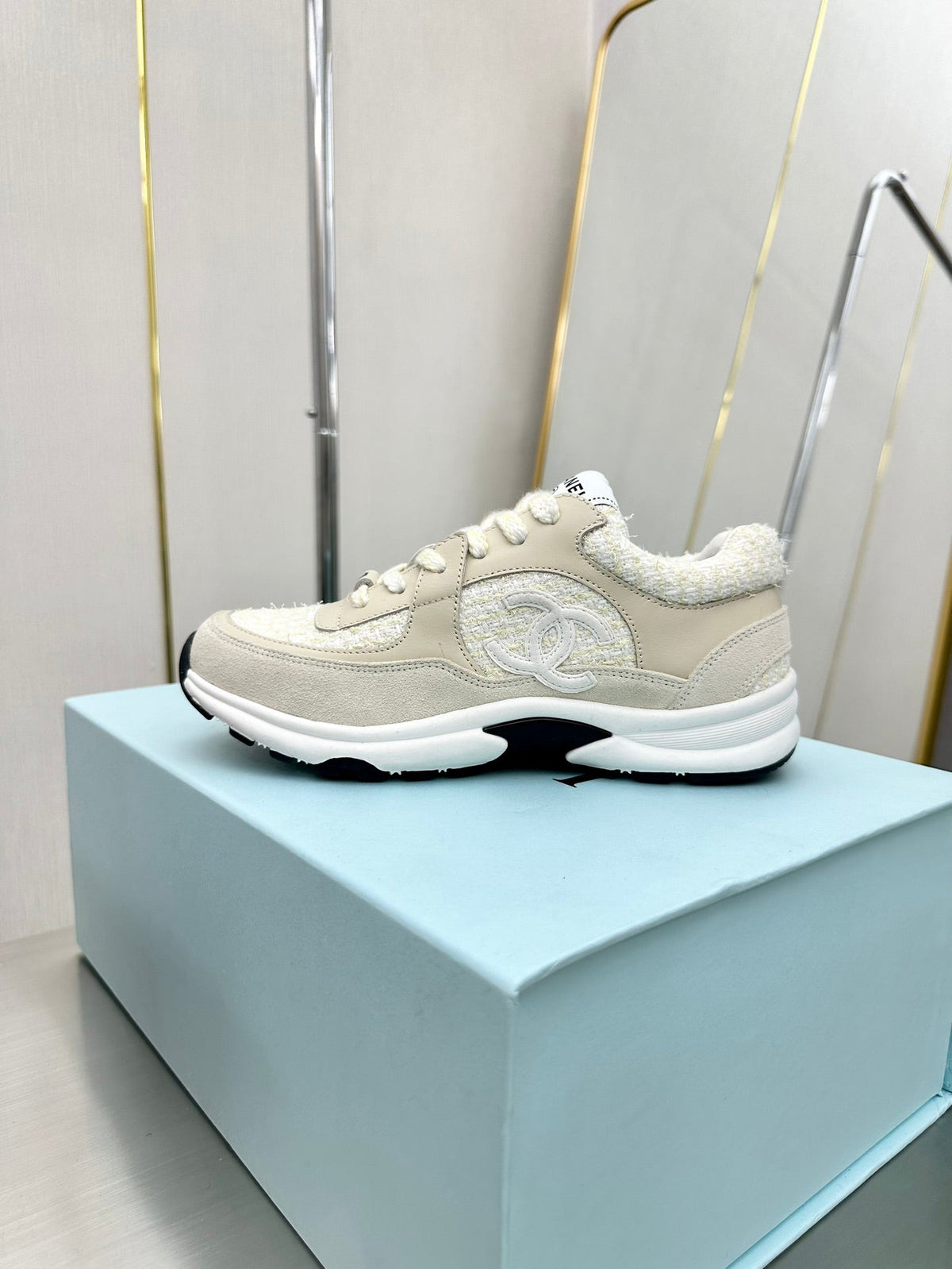 Luxury Embroidered Velvet Sneakers