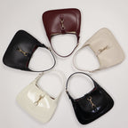 Small Shoulder Bag White Leather
